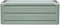 Garden Metal Raised Vegetable Planter in Sage Green Outdoor Flower Trough Herb Grow Bed Box 3 Sizes Small 60x60cm Medium 80x60cm Large 120x90cm (Medium 80x60cm x1)