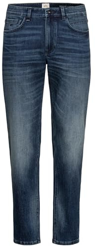 camel active Herren Regular Fit 5-Pocket Jeans mit Thermofutter