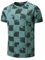 RONOMO Men's T-Shirt Short Sleeve Crew Neck Active Printed Tee - 95% Cotton 5% Spandex, Medium Stretch, Soft Breathable Casual Top (GZ Green 4XL)