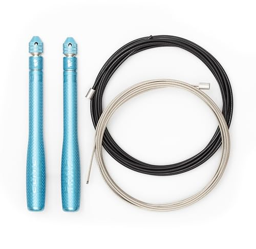 Elite Jumps Bullet Comp® Springseil – Speed Jump Rope für Double Under WOD Training – Hochleistungs-Profi-Speed-Seil für Training und Fitness – leichtes & langlebiges Springseil für Workout