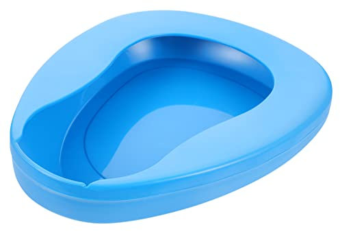 Healeved Töpfchen Tragbares Urinal Für Männer Lager Piss-topf Am Bett Urinal Bettpfanne Stapelbare Bettpfanne Weiblich Reise Urin Topf Pinkeltopf Für Männer Pipi-behälter Sitz Blue Plastik