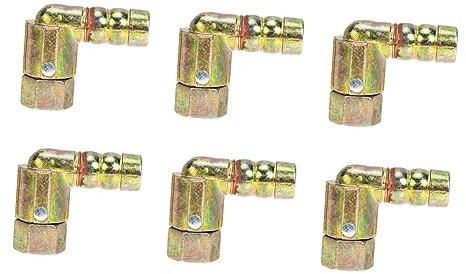 KICHOUSE Stove Tube Joint All Copper Pipeline Connector Gas Cooker to Pipe Durable