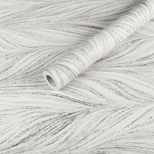 Abyssaly Papel Pintado Autoadhesivo, Vinilo Adhesivo Muebles Minimalista Geométrico a Rayas, Vinilo Adhesivo pared Dormitorio, Baño, Sala de Estar, Cocina 44 x 300 cm
