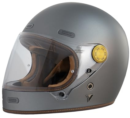 By City Roadster III Helm Matt Gray, Fiberglas, herausnehmbares Innenfutter, Bluetooth-vorbereitet
