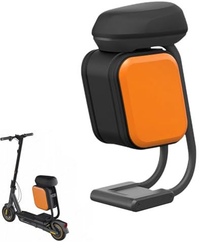 Scooter-Sitz für Segway Ninebot MAX G2 Elektro-Tretroller, gepolsterter Sitz mit zusätzlichem Stauraum(Yellow)