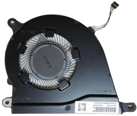 L68134-001 CPU Cooling Fan ，compatible For HP Pavilion 15-DY 14-DQ TPN-Q221 ND75C07-19A18 L68133 ND55C41-19A19 ，Notebook PC Cooler Radiator，Accessories(CPU Fan 3pcs)