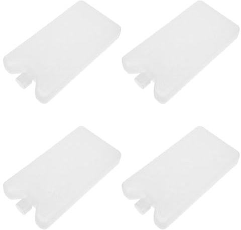 OSALADI 4 Pièces Blocs Réfrigérants Réutilisables 200 G pour Ventilateur de Climatisation, Refroidissement Rapide, Compact et Portable, pour Camping, Bureau et Usage Domestique