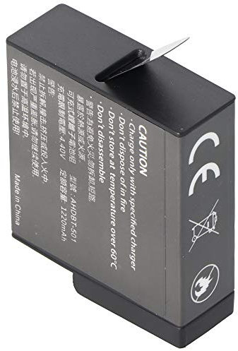Batteria adatto per la GoPro Hero 5 batteria aabat-001 Li-Ion 3,85 Volt
