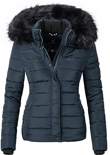 Navahoo Damen Winterjacke Miamor Blau Gr. XL