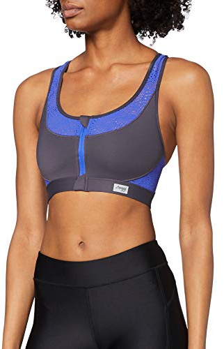 Sloggi Damen Sport-BH Women Move Fly N, Mehrfarbig (Blue-Dark Combination M008), Gr. 85E