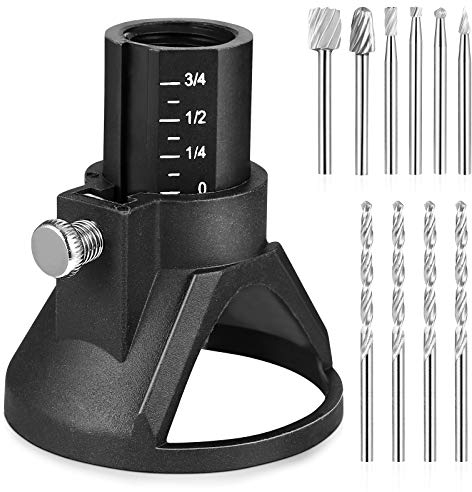 VORCOOL 11 stück Carving Rotary Locator Fräsvorsatz Holz Fräsen Zubehör für Präzisionswerkzeuge