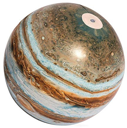 Bestway Wasserball Jupiter Glowball, mit LED-Licht 61 cm, Mehrfarbig