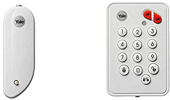 Yale Easy Fit Alarm Door/Window Contact, White, DIY Friendly, Accessory for SR & EF Alarms