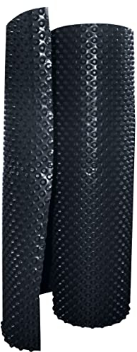 Jardibric - Membrane de Fondation 1.5 m x 20 m - Protection Soubassement Bi-Couche en PE-HD à Alvéoles - 400 g/m², 520 Microns - Protection Fondation - Feuille de Protection pour parois enterrées