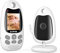 BOIFUN Baby Monitor, Videocamera Schermo da 2 Pollici, 750mAh Batteria Ricaricabile, VOX Rilevamento Del Suono, Supporto Visione Notturna, 8 Ninne Nanne, per Bambino/Anziano