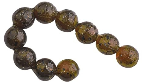 Trout Master Gummiköder zum Forellenangeln 7mm Kaviar, Farbe:Frog Spawn