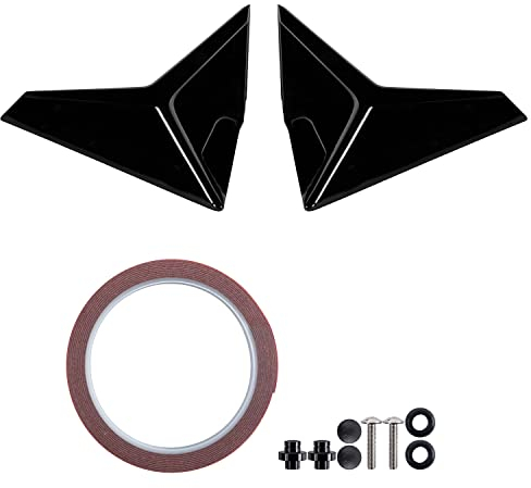 Motorrad Front Winglets Seitenflügel Luftabweiser Windschutzscheibe Spoiler Windschutzscheibe Verkleidungssatz für Forza 750 Forza750 2021-2022 (Frontrauch)