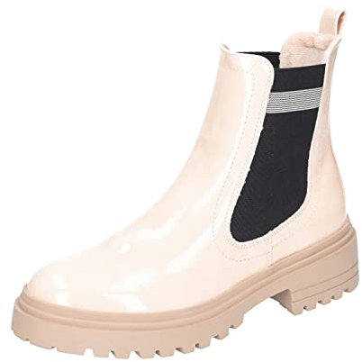 Idana Chelsea Boots Lack beige Gr. 36