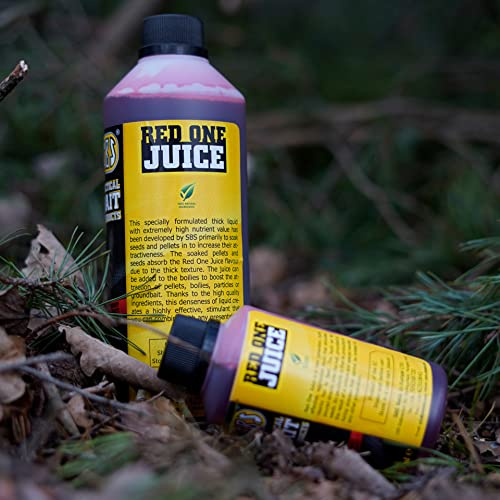 SBS Baits RED ONE Juice 1L Dip Attraktor Additiv Futter Karpfen Köder Angeln