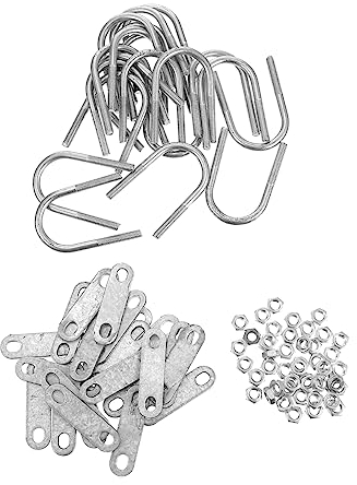 CORHAD 1satz U-förmige Klemme Für Rohrbefestigung U-schrauben Langsam Rostfrei Für Garten