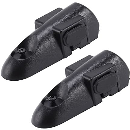 AMIUHOUN 2 x Audio Frequency Adapter M Interface 2 Pin Headset Port Accessory for -Uv9R -9700 -A58 Walkie Talkie