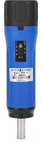 Destornillador Dinamométrico, Destornillador Dinamométrico, Llave Portátil Preestablecida Económica Herramientas Manuales Puntas Reemplazables Tamaño del Conector Aprox. 6,35 Hex,
