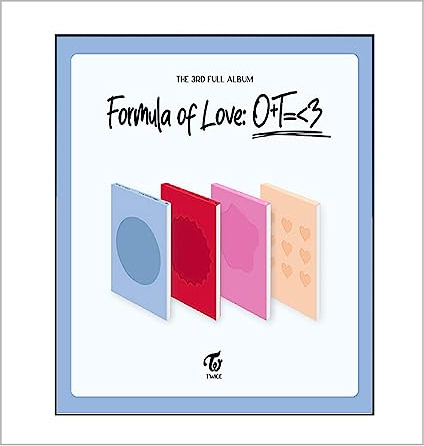 TWICE - Vol.3 Formula of Love : O +T =< 3 CD (Random ver.)