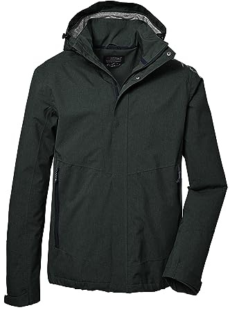 Killtec Herren Kos 53 Mn Jckt Funktionsjacke/Outdoorjacke mit abzippbarer Kapuze (1er Pack)