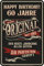 Deko Blechschild als Geschenk zum 60. Geburtstag: 1965 Der beste Jahrgang aller Zeiten - 20x30cm