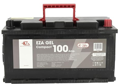 EZA Batterie auxiliaire Gel : 100Ah compacte