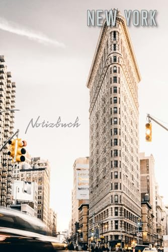 Notizbuch: New York Cover, 120 Seiten, 15,2 x 22,9 cm, gut für Schule, geschäftliche und persönliche Notizen und Tagebücher.
