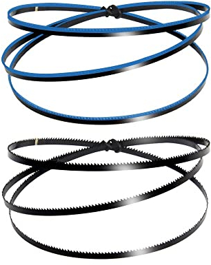 2 STÜCKE 1065 mm Bandsägeblatt 1065 x 5 x 0,35 mm Holzbearbeitungswerkzeuge Zubehör for PROXXON Bandsäge for MBS240/E TPI 14 24(Size:TPI 24)