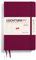 LEUCHTTURM1917 371014 Wochenkalender Paperback (B6+) 2025, Port Red, Englisch