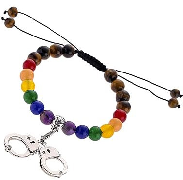 Yardenfun 6-farbiges Regenbogen-handkettenarmband Mit Stickerei Modeschmuck Für Den Täglichen Gebrauch Bequem Für Die Zeit