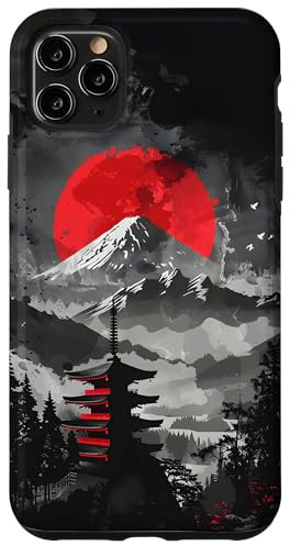 iPhone 11 Pro Max Japanese Mountain Sunset Case