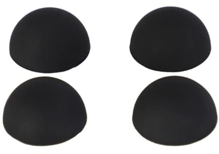 divuukyi Silikon-Elastomer-Dämpfer, stoßdämpfende Füße für Plattenspieler und Systeme, einfach anzubringen, 4 Stück