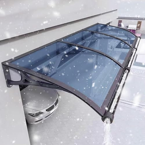 Sonnensegel für den Außenbereich, für Garten und Spielplatz, robuste Stahlstangen mit Lichterkette, Schwarz, 2 Sets