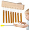 FmtwPhn Percussion Chimes,8 Tone Chime With Knock Stick | Classroom Attention Getter, Musical Decor, Meditation Accessories for Practice and Performance