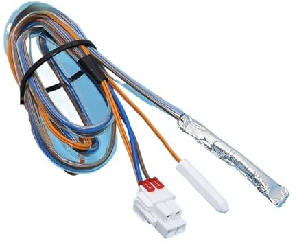 Refrigerator Temperature Sensor Defrost Thermostat Temperature Sensor Probe Double Door To Door Fuse Tube 10K,Compatible For Lg,Accessories