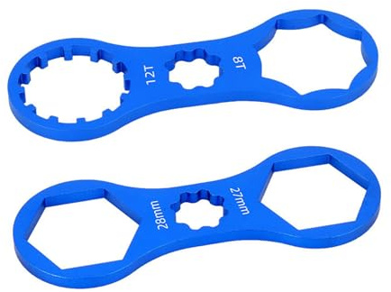 TOWARDSNAN 2pcs Fahrrad Fahrrad Vorne Gabel Kappen Schrauben Fahrrad Vorne Gabel Reparaturwerkzeugentfernung Und Installation Schrittener Zykluszubehör