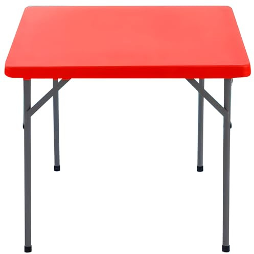 Tragbarer zusammenklappbarer Mahjong-Tisch mit abnehmbarer Matte, quadratischer Kartentisch für 4 Spieler – perfekt für Mahjong Poker Domino & Brettspiele – ideal für Reisen & Zuhause – Blau