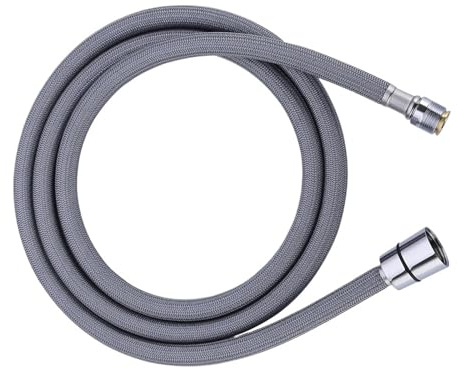 CSFFA 1,5 m F1/2 M15 * grifo de cocina nailon gris manguera extraíble ducha baño agua Flexible tubería