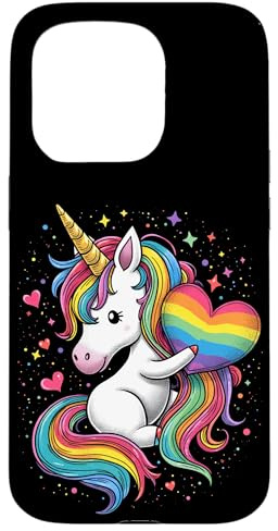 Einhorn Hülle für iPhone 15 Pro