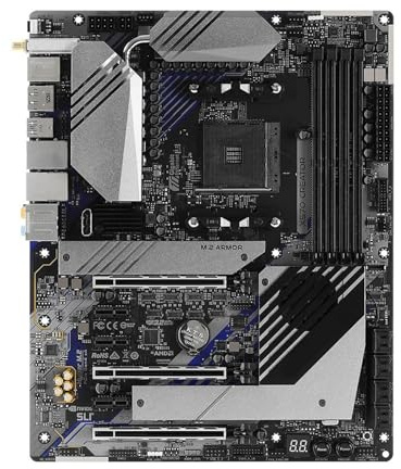 scheda madre del gioco Fit For ASRock X570 CREATOR supporta 5600X 3600X 5600G 5700X 5700X3D 5800X3D 5800X CPU 4xDDR4 M.2 HDMI PCIe 4.0 ATX