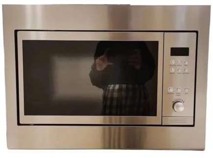 Forno a microonde elettrico a convezione da incasso da 30 litri con grill Vera funzione microonde Alloggiamento in vetro Cucina Uso domestico Hotel