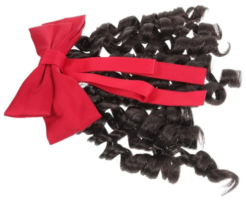 COHEALI Long Wavy Synthetic Wig Lightweight High Temperature Silk Hair Extension for Women with Secure Fit and Natural Look, for Prom and Dancing Parties