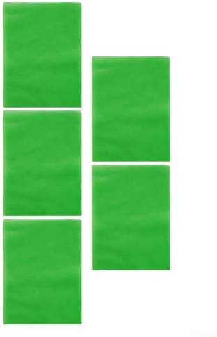 Fresh Liner 5 Pack Refrigerator Mats Moisture for proof Pad for Drawers Anti-Bacterial Kitchen Shelf Liner Cupboard Mat 45x29cm