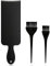 Segbeauty® Negro Resalte el Tablero y Cabello Cepillo de Tinte Set, Salón Peluquero Destacando Paddle & Cepillo para Colorear Cabello - Perfecto para la Pintura del Cabello Balayage