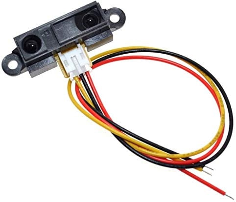 IR Sensor GP2Y0A21YK0F Measuring Detecting Distance Sensor 10 to 80cm with Cable |IR-Sensor GP2Y0A21YK0F Messen des Abstandssensors 10 bis 80 cm mit Kabel