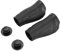 VGEBY1 Fahrrad Lenkergriffe, Fahrradgriffe Drehgriffschaltung Bike Bar End Rubber Short & Long Kombinationsbremsgriffhülse Fahrradlenker Gripshift Griffe Enden Kurz(2*Short-Schwarz)